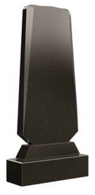 Модель памятника №109 вертикальный, современный, прямоугольный, мужской